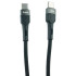 Кабель USB 3.0 Type C - Type C 1.2 м 3A Olmio 60W PD BOLT черный