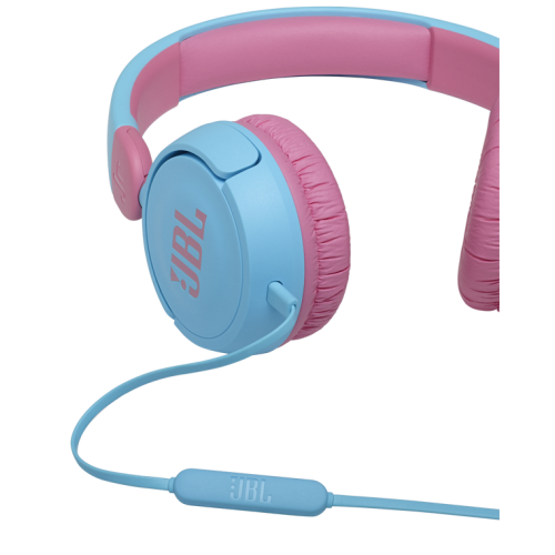 Гарнитура JBL JR310 голубой/розовый
