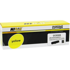 Картридж-тонер CC532A/CE412/CF382/718 Hi-Black для HP CLJ CP2025/CM2320/Canon LBP7200, Y, 2,8K