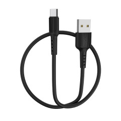 Кабель USB 2.0 A вилка - 8pin 1 м Borofone BX16 (Black)