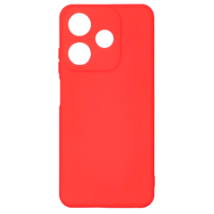Бампер Tecno Spark 10C ZIBELINO Soft Matte красный с микрофиброй