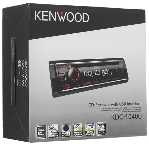 Автомагнитола-CD KENWOOD KDC-1040U
