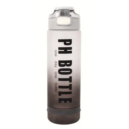 Бутылка для воды спортивная PH BOTTLE, серая, 1000 мл.