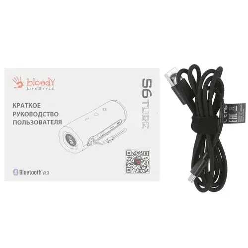 Акустика портативная A4Tech Bloody S6 Tube черный