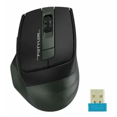 Мышь A4 Fstyler FB35 зеленый/черный 