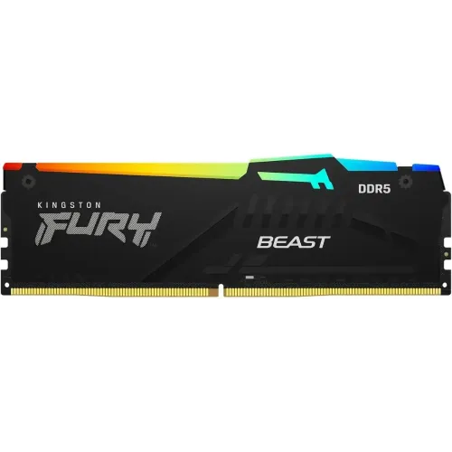 Память DDR5 8192Mb 5600MHz Kingston Fury Beast RGB (KF556C40BBA-8)