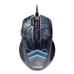 Мышь Оклик GMNG XM007 черный/серый 