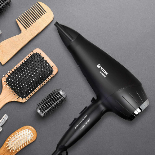 Фен VITEK VT-1301 (MC) черный