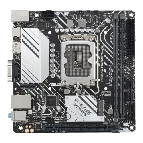 М/П SOC-1700 Asus PRIME H610I-PLUS-CSM Intel H610 2xDDR5 mini-ITX AC