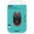 Мышь Logitech M190 красный/черный