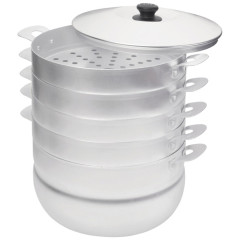 Мантоварка КАЛИТВА 180640, алюм. 6,0л., 4 сетки