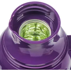 Термос DANIKS 958-100TT-prpl, колба стекло, 1 л., сиреневый (306896)