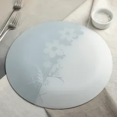 Набор столовый NiNaGlass «Ромашки», стекло, 7 пр.(4506420)