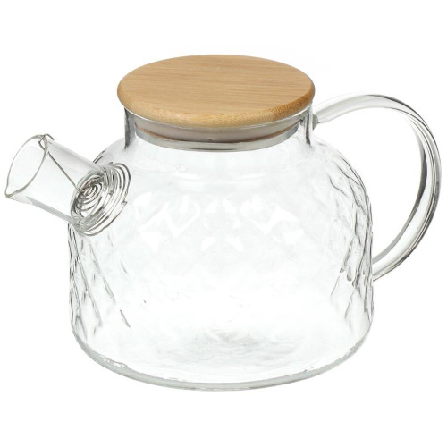 Чайник заварочный, 1000 мл, стекло Daniks, с ситечком (B050190)(483459)
