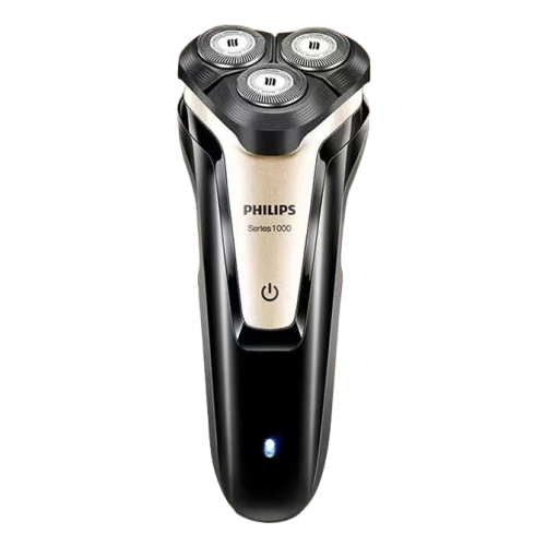 Бритва PHILIPS S-1020 золотой/черный