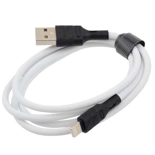 Кабель USB 2.0 A вилка - 8-pin 1 м  Vixion VX-07i PRO белый