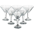 Набор бокалов для мартини PASABAHCE Bistro, 44410B, 190 мл, 6шт.(07792)