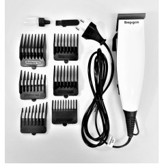 Машинка для стрижки БЕРДСК В.ЭМ.03Б белый/черный (сет.)