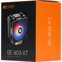 Кулер ALL ID-Cooling SE-903-XT Soc-AM4/1151/1200/1700 4-pin 14-26dB Al+Cu 130W 650gr LED Ret