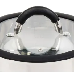 Кастрюля Daniks Орландо, нерж., индукция, 4,9 л. (GS-01435-22CA)