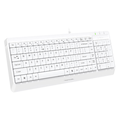 Клавиатура + Мышь A4Tech Fstyler F1512 белый (*8)