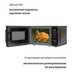 Микроволновая печь SUPRA 20TB40