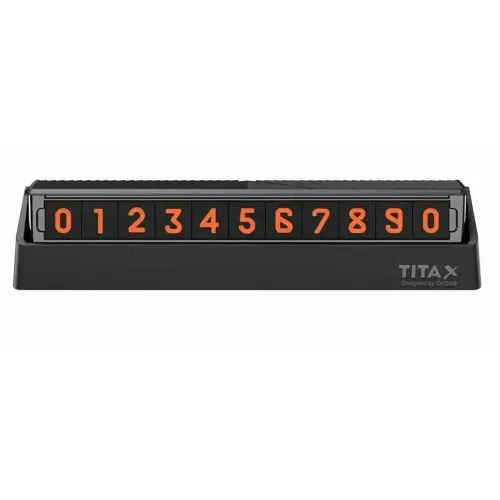 Временная карта парковки Mi BCASE TITA Temporary Parking Card (Black)