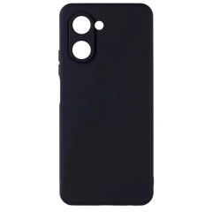 Бампер Realme C33 4G/C33 2023 4G ZIBELINO Soft Matte черный с микрофиброй