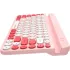 Клавиатура A4 Fstyler FBK30 розовый (*7)