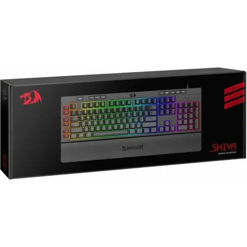 Клавиатура Redragon Shiva LED черный 
