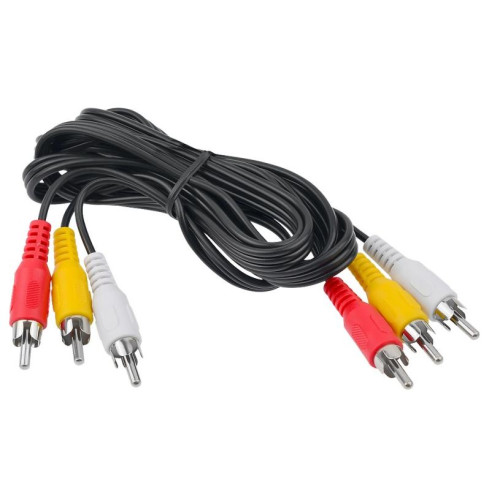Кабель 3 RCA - 3 RCA 1.5 м Vixion VX-41 PRO