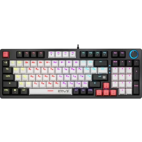 Клавиатура Defender Hawk GK-418 черный/серый (*5)