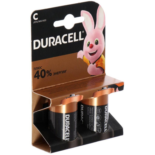 Батарейка Duracell LR14 Simply 2 шт