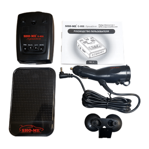 Радар-детектор SHO-ME G-800 SIGNATURE