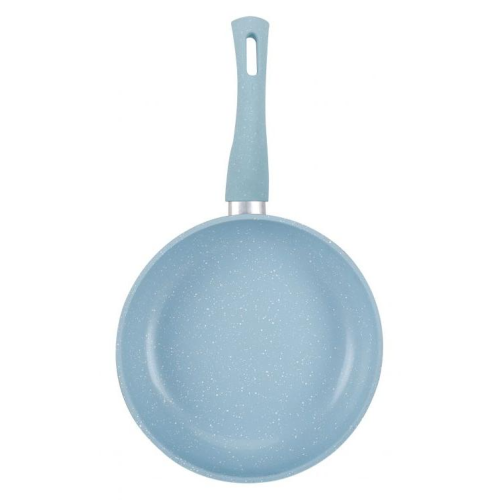 Сковорода PERFECTO LINEA Cook&Fun, Ф24х5.5 см,, голубая (55-240220)(*5)