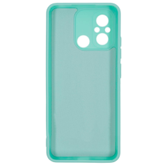 Бампер Xiaomi Redmi 12C 4G/11A/Poco C55 ZIBELINO Soft Matte мятный с микрофиброй