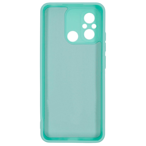 Бампер Xiaomi Redmi 12C 4G/11A/Poco C55 ZIBELINO Soft Matte мятный с микрофиброй