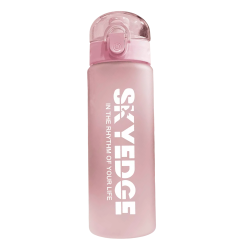 Бутылка для воды спортивная SKYEDGE, розовая, 780 мл.