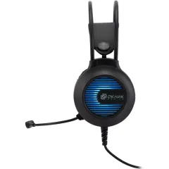 Гарнитура Oklick HS-L300G черный 2.2м