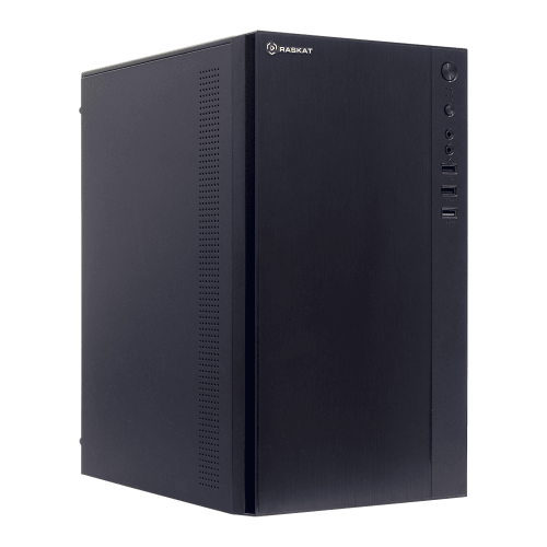 Компьютер Raskat Standart 300 i3-12100 16Gb/480Gb/HDD2Tb UHDGr730 noOS (Standart300108473) черный