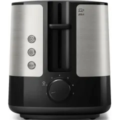 Тостер PHILIPS HD2637/90 черный/серебристый