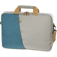 Сумка ноутбука 15.6" Hama Florence серый/бирюзовый полиэстер (00217122)