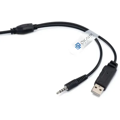Гарнитура Oklick HS-L300G черный 2.2м