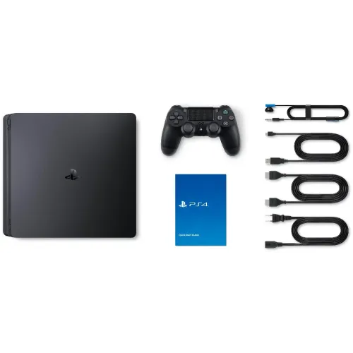 Игровая консоль Sony PlayStation 4 Slim, 1 Tb, черная + диск с игрой