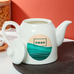 Чайник заварочный, 950 мл, керамика «Люби» (9084131)