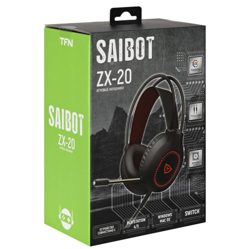 Гарнитура TFN Saibot ZX-20 черный