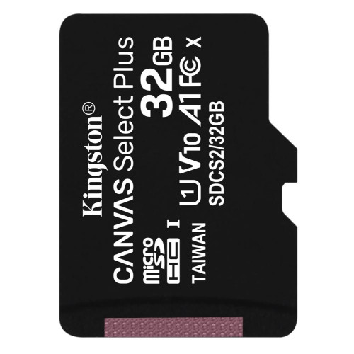 Карта SD 32 GB Kingston SDCS2/32GBSP Canvas Select Plus Class10