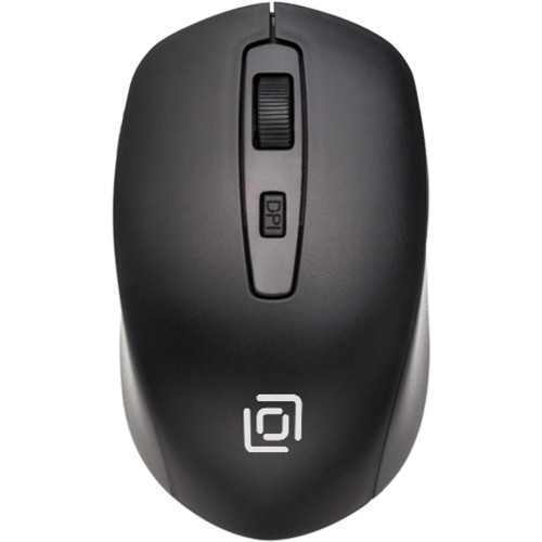 Мышь Oklick 690MW черный оптическая (1600dpi) беспроводная USB (6but)