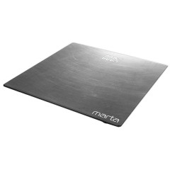 Весы напольные электронные MARTA MT-SC3602, темный металл, 30х30 см