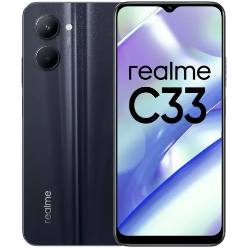 Сотовый телефон REALME C33 64Gb черный